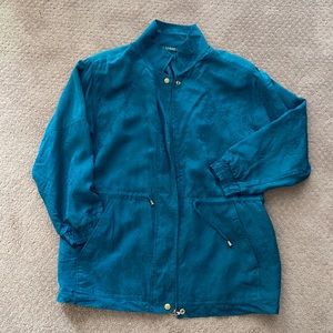 Lauren by Ralph Lauren Light Weight 3/4 length zip up jacket